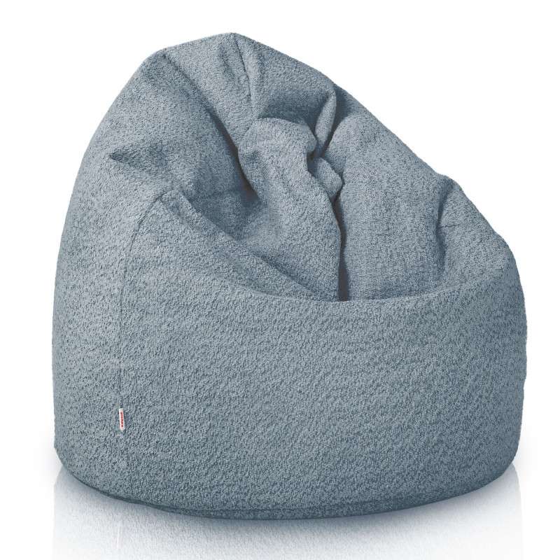 Kids Bean Bag Chair L - Teddy Boucle