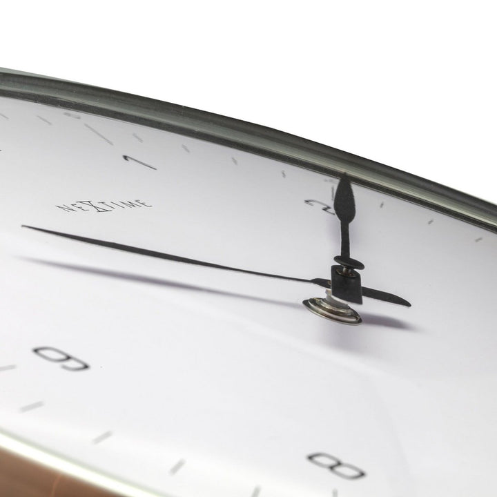 Vægur - 33 cm - Metal - Kuppelformet glas - '60 Minutes'