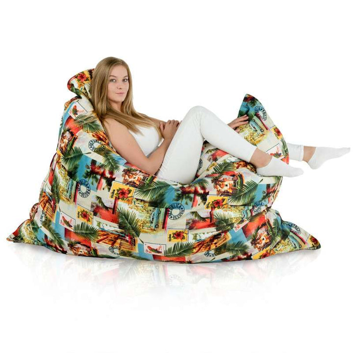 Giant Floor Cushion XXL - Premium Printed Fabric
