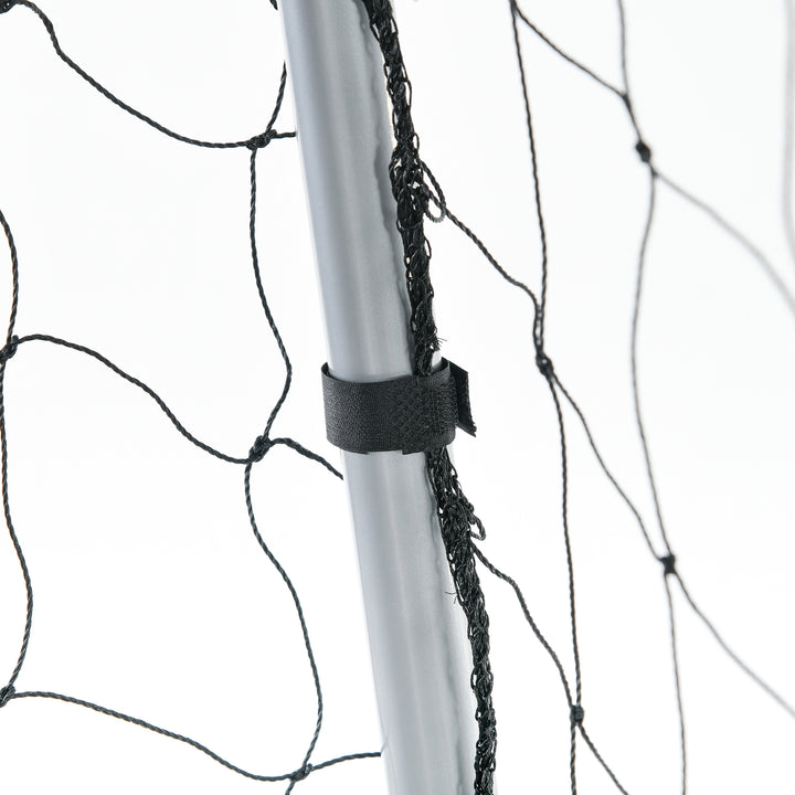 Fodboldmål, vejrbestandigt, robust net, stabil metalramme, nem montering, 300 x 200 x 120 cm