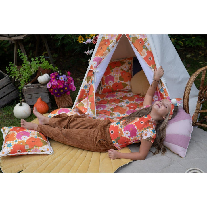"Picnic med blomster" Pude