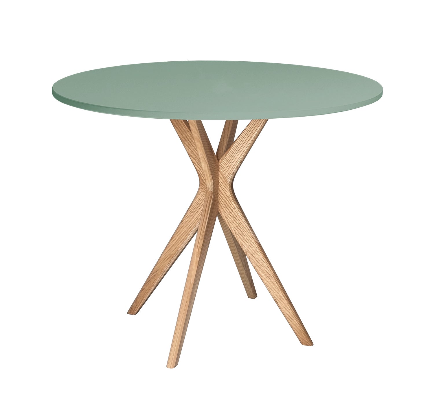 JUBI Rundt spisebord diam. 90cm Sage Green