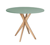 JUBI Rundt spisebord diam. 90cm Sage Green