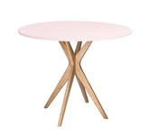 JUBI Lille Rundt Spisebord diam. 70cm Powder Pink