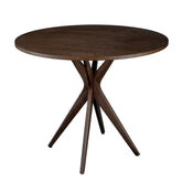 JUBI Lille Rundt Spisebord diam. 70cm Walnut