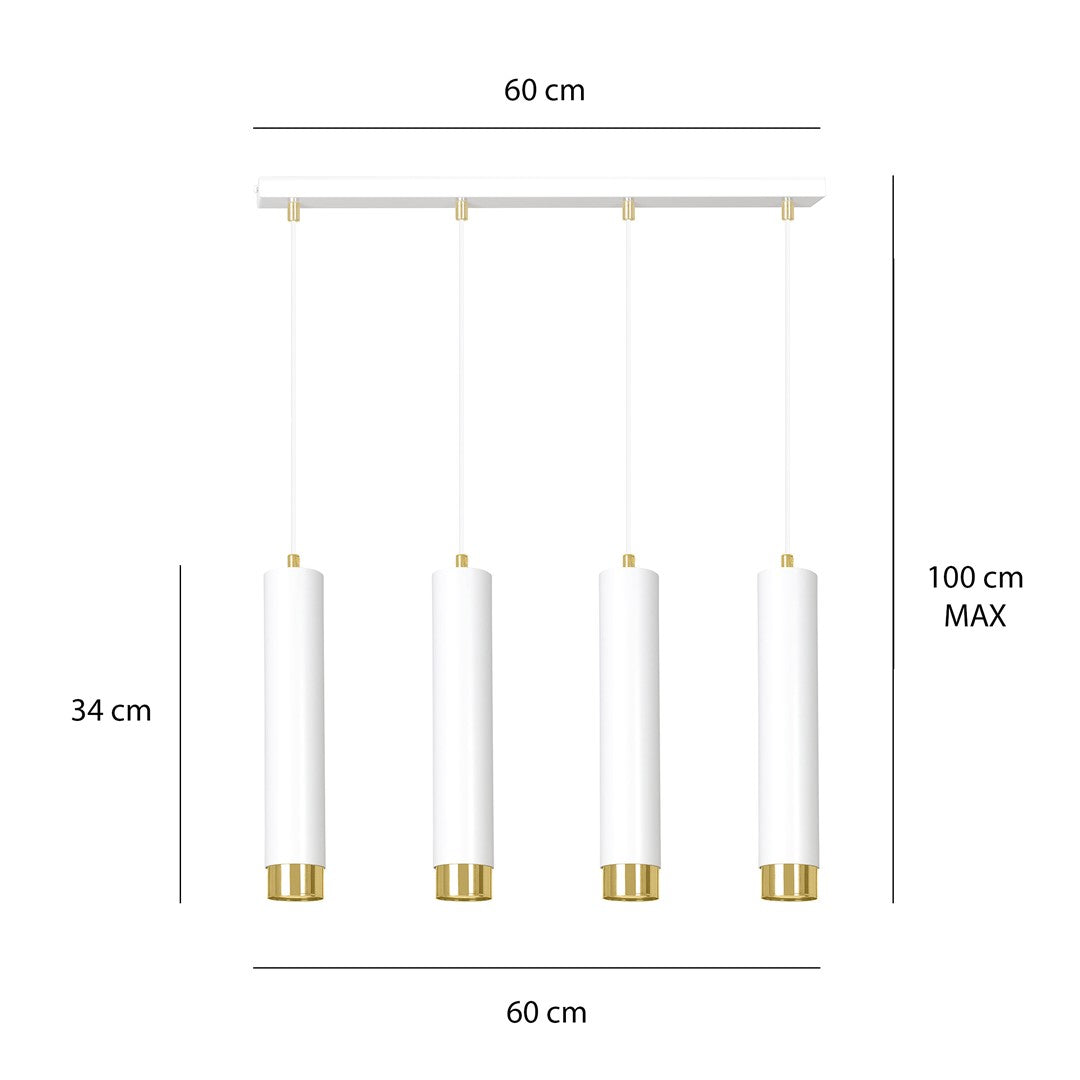 KIBO 4 WH/GOLD