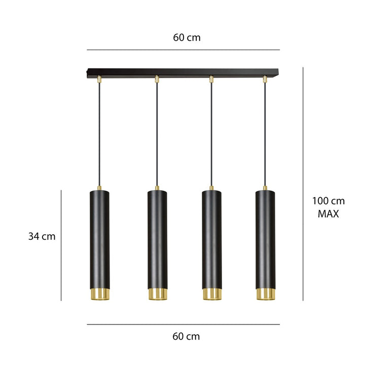 KIBO 4 BL/GOLD