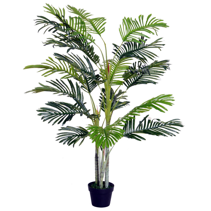 Kunstig palme med plantepotte 150 cm plastik
