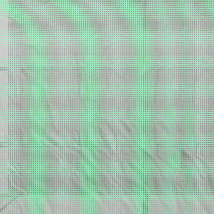 Drivhus, havedrivhus med plastikdæksel, uv-bestandigt, 3 etager, lynlåsdøre, grøn