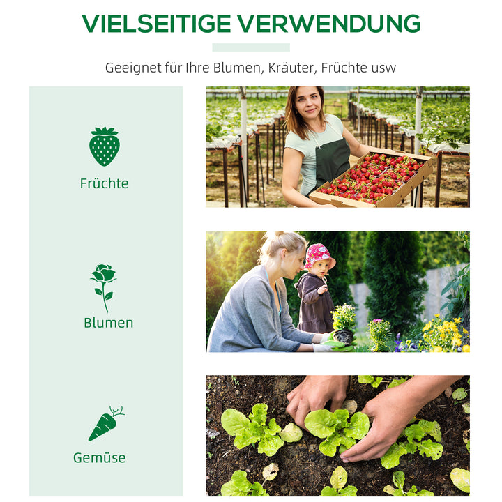 Drivhus med vindue, pe-netfilm, stålfilmdrivhus, drivhus til altan, have, tomathus 120x60x60cm, tomatdrivhus til grøntsager, blomster, planter, hvid