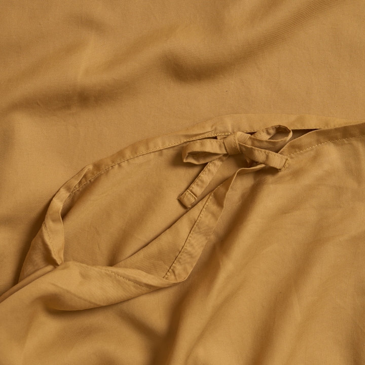Børn - TENCEL™ Twill Dynebetræk Okkergul