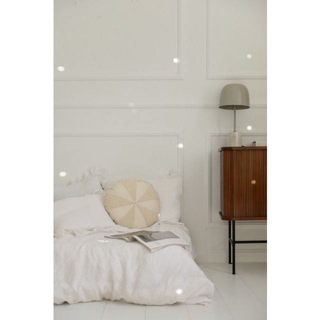 "White lamb" boucle, Patchwork Candy Pude i bomuld