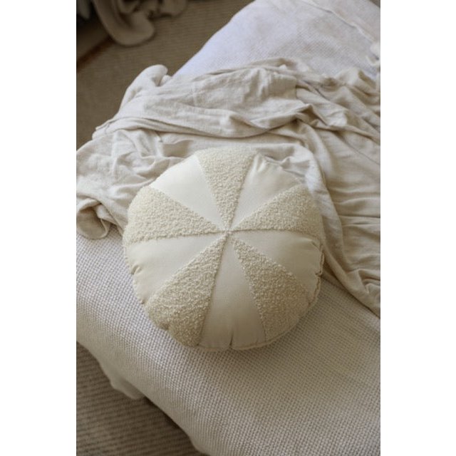 "White lamb" boucle, Patchwork Candy Pude i bomuld
