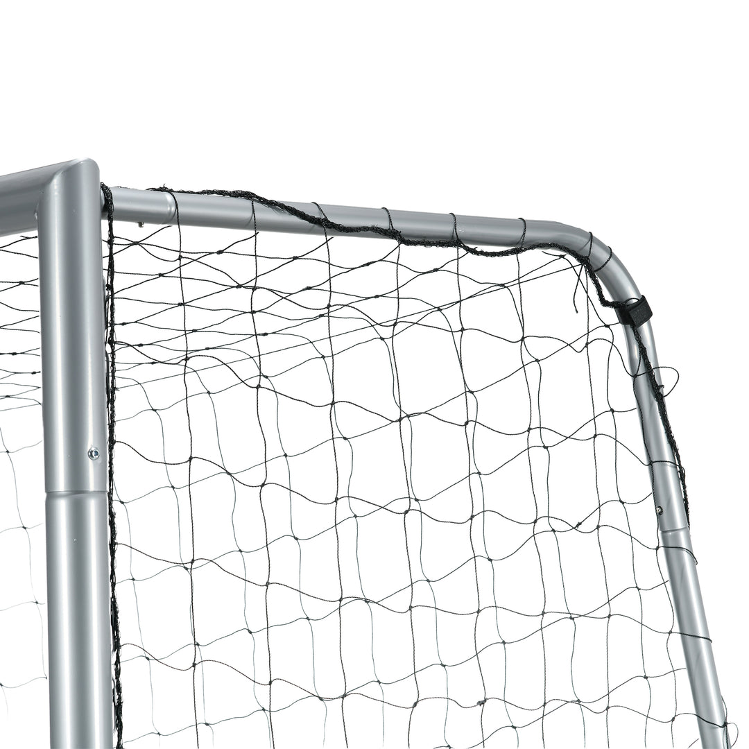 Fodboldmål, vejrbestandigt, robust net, stabil metalramme, nem montering, 300 x 200 x 120 cm