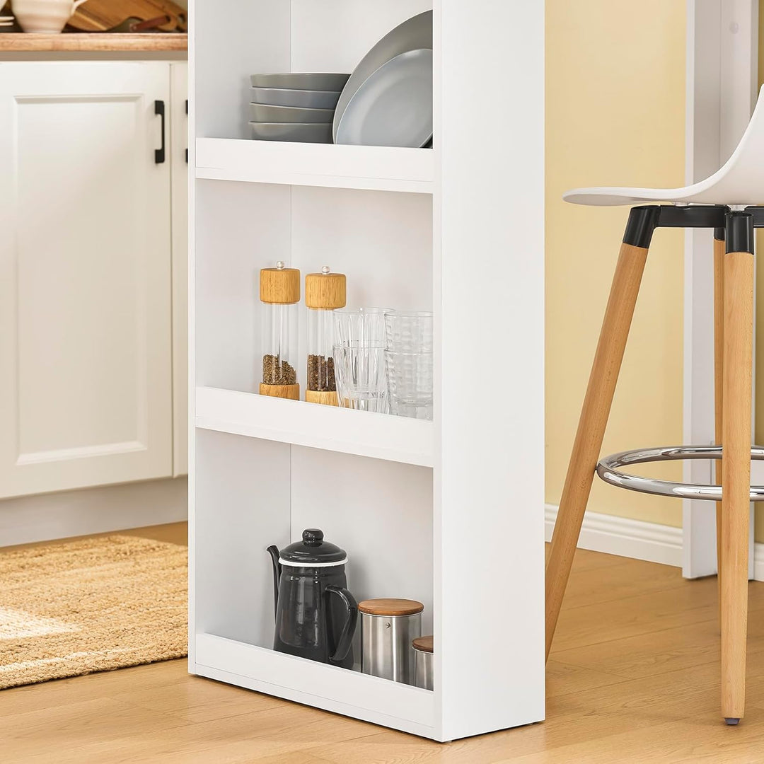 Udnyt pladsen optimalt med dette pladsbesparende, vægmonterede skrivebord i hvid (B100 x D40 x H60 cm)