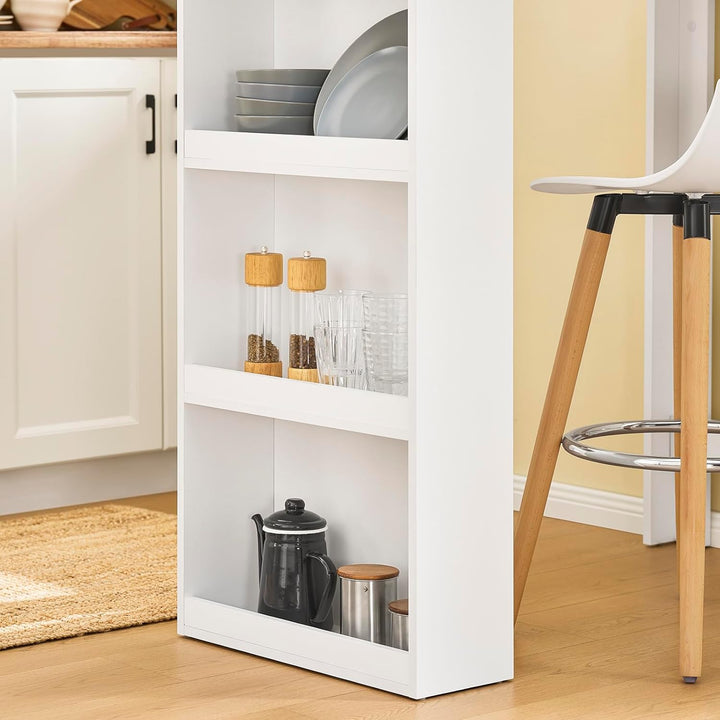 Udnyt pladsen optimalt med dette pladsbesparende, vægmonterede skrivebord i hvid (B100 x D40 x H60 cm)