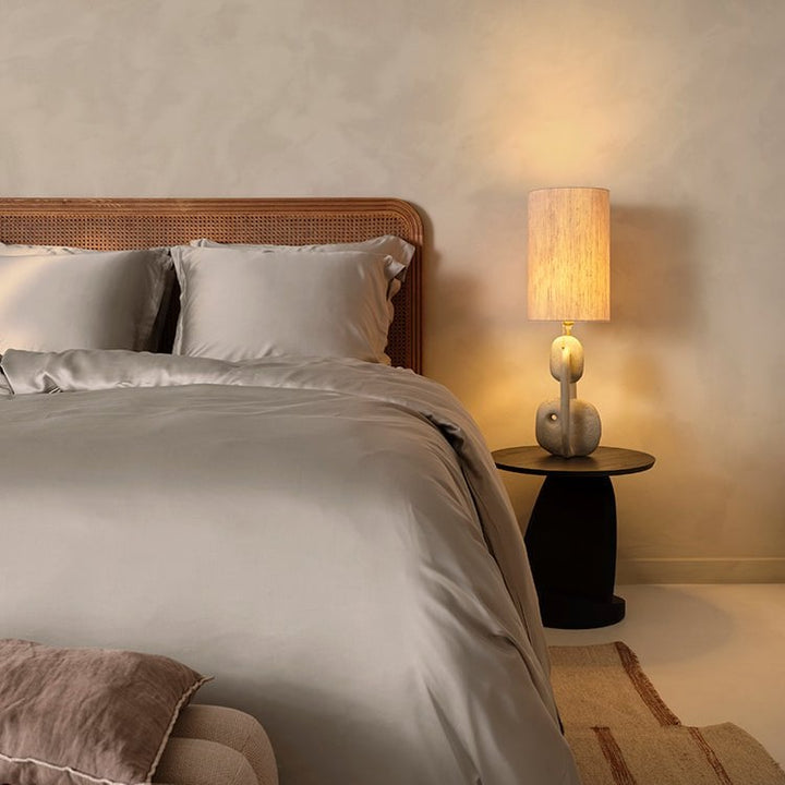 TENCEL™ - Satin Dynebetræk Taupe