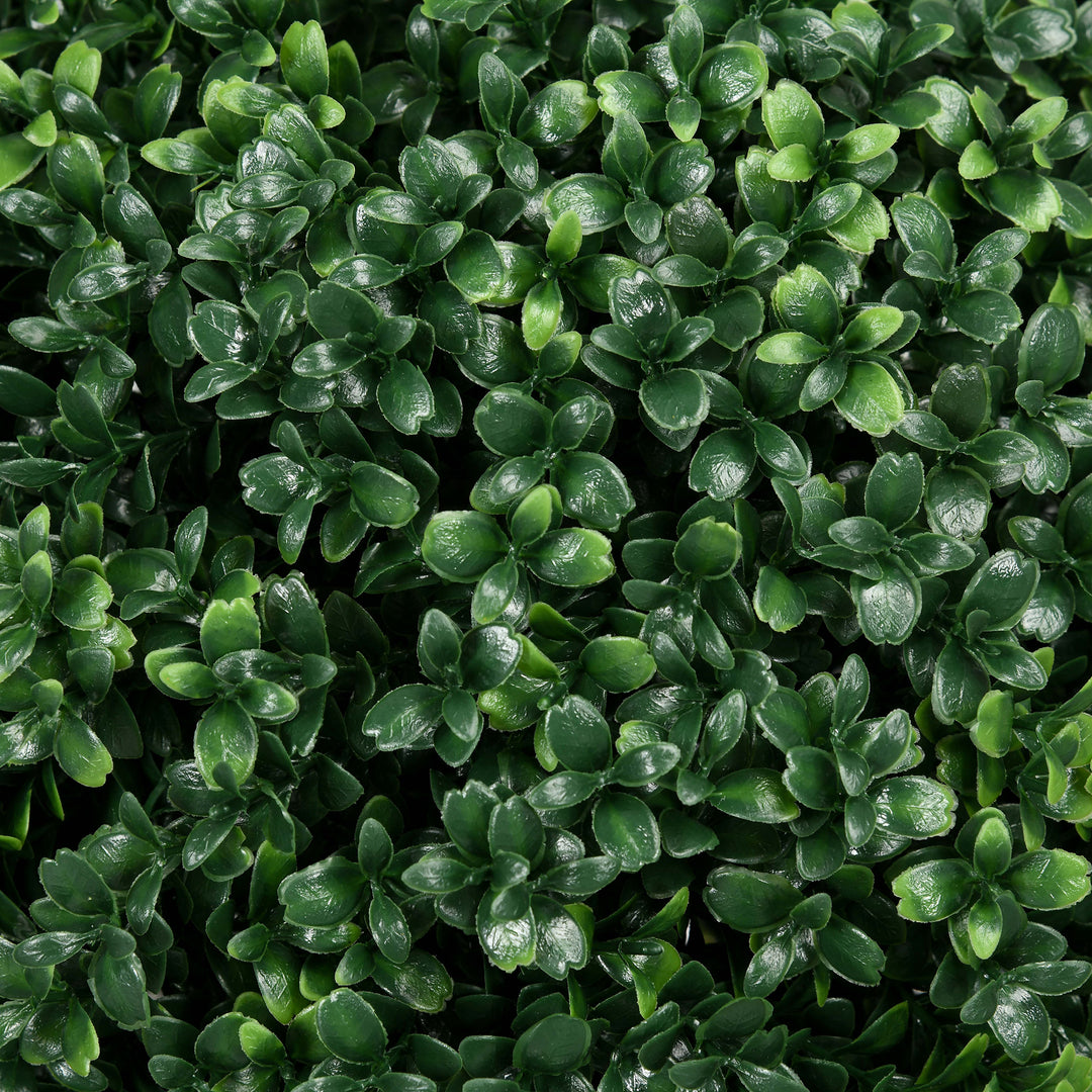 Kunstig buksbom sæt med 2, realistisk, vejrbestandig, nem at vedligeholde, 70 cm