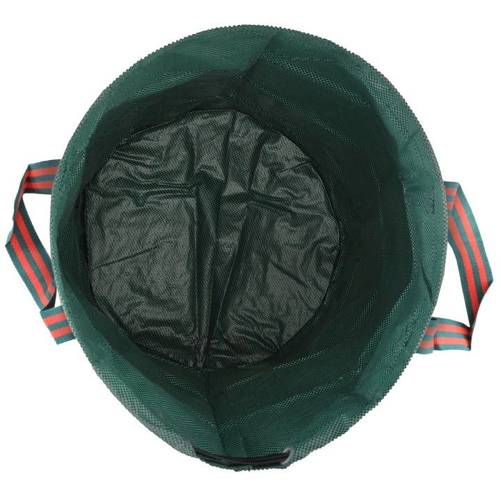 Havepose 3x272l vandtæt haveaffaldspose med håndtag, robust bladpose uv-beskyttelse grøn