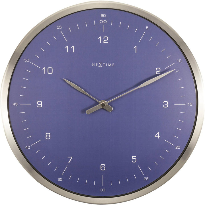 Vægur - 33 cm - Metal - Kuppelformet glas - '60 Minutes'