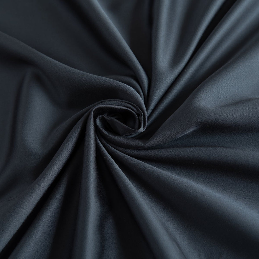 Mørkeblå bambus fitted sheet Premium - op til 30 cm - 400TC Tanboocel - Space Blue
