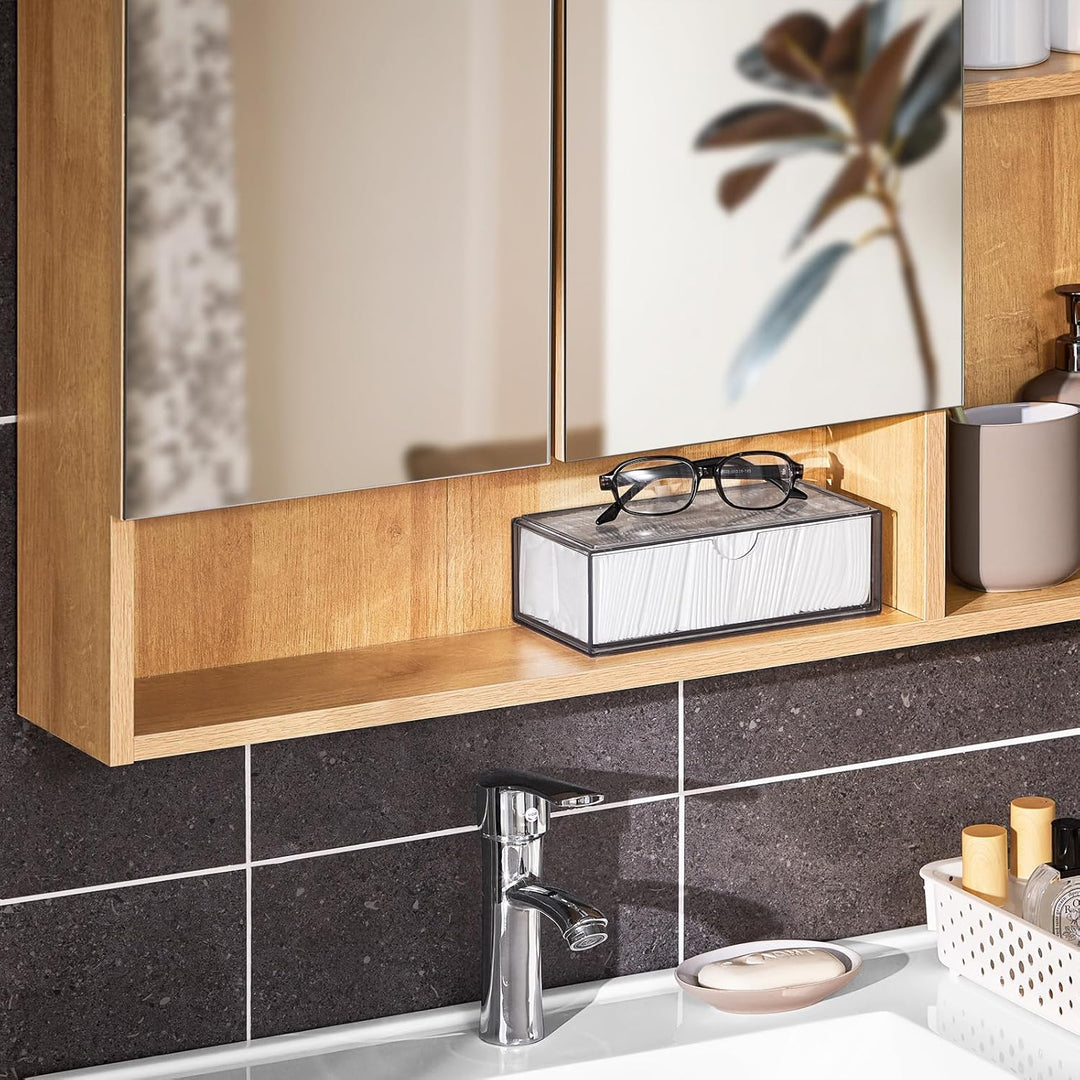 Spejlskab til badeværelset, B80 x H70 x D13 cm