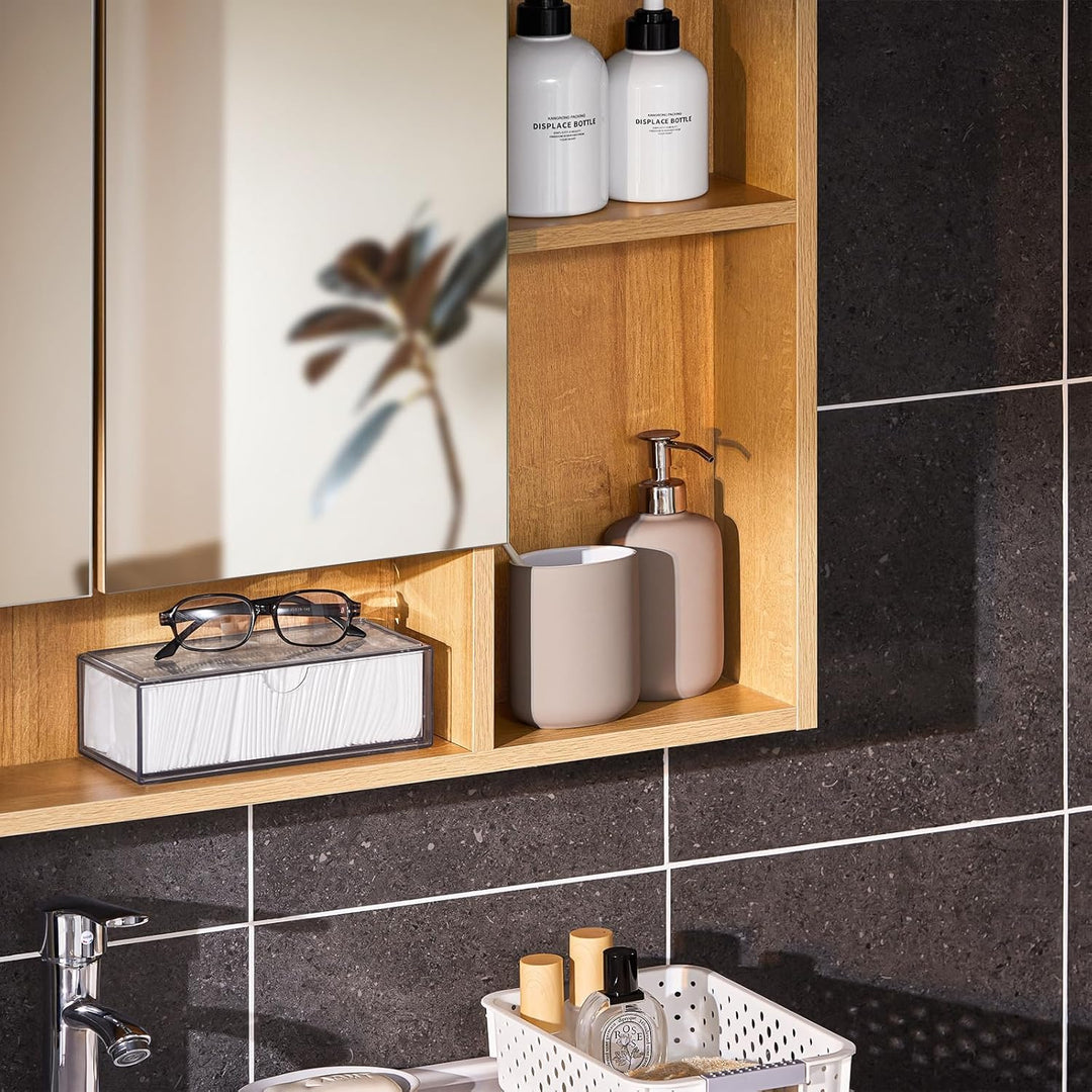 Spejlskab til badeværelset, B80 x H70 x D13 cm