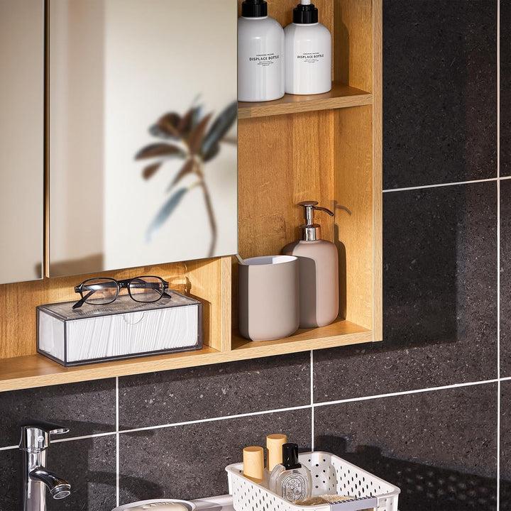 Spejlskab til badeværelset, B80 x H70 x D13 cm