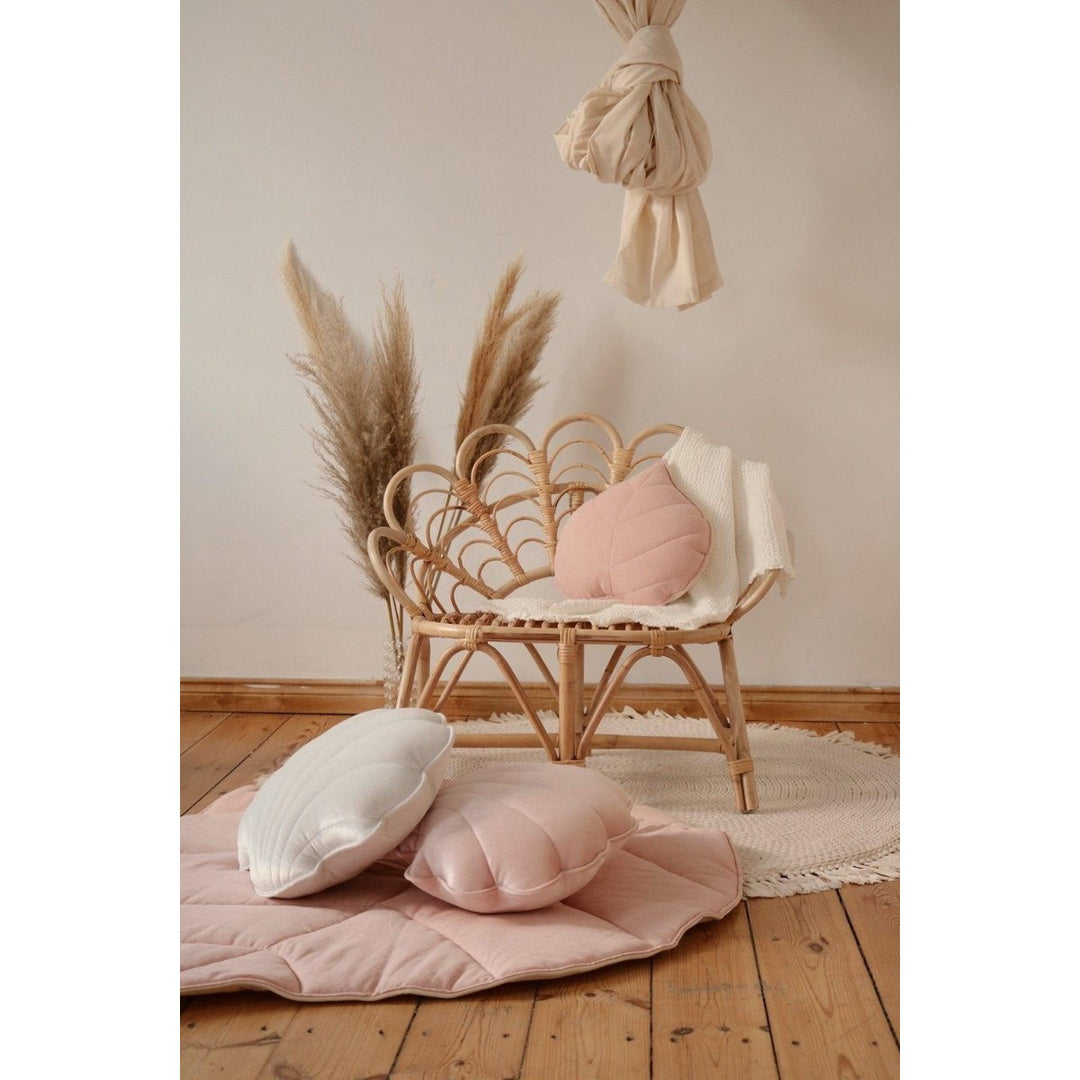 "Powder Pink" linned bladpude