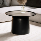 Sofabord - Elegant Design, Praktisk Funktion & Håndlavet Kvalitet, 60x60x40 cm, sort