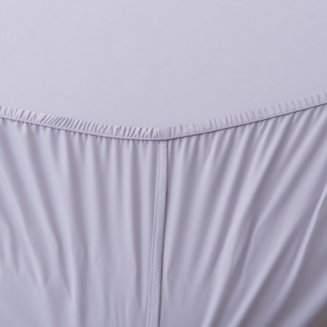 Lilla bambus monteret lagen Premium - op til 30 cm - 400TC Tanboocel - Lavendel tåge