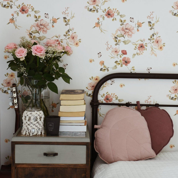 "Powder Pink" linned bladpude