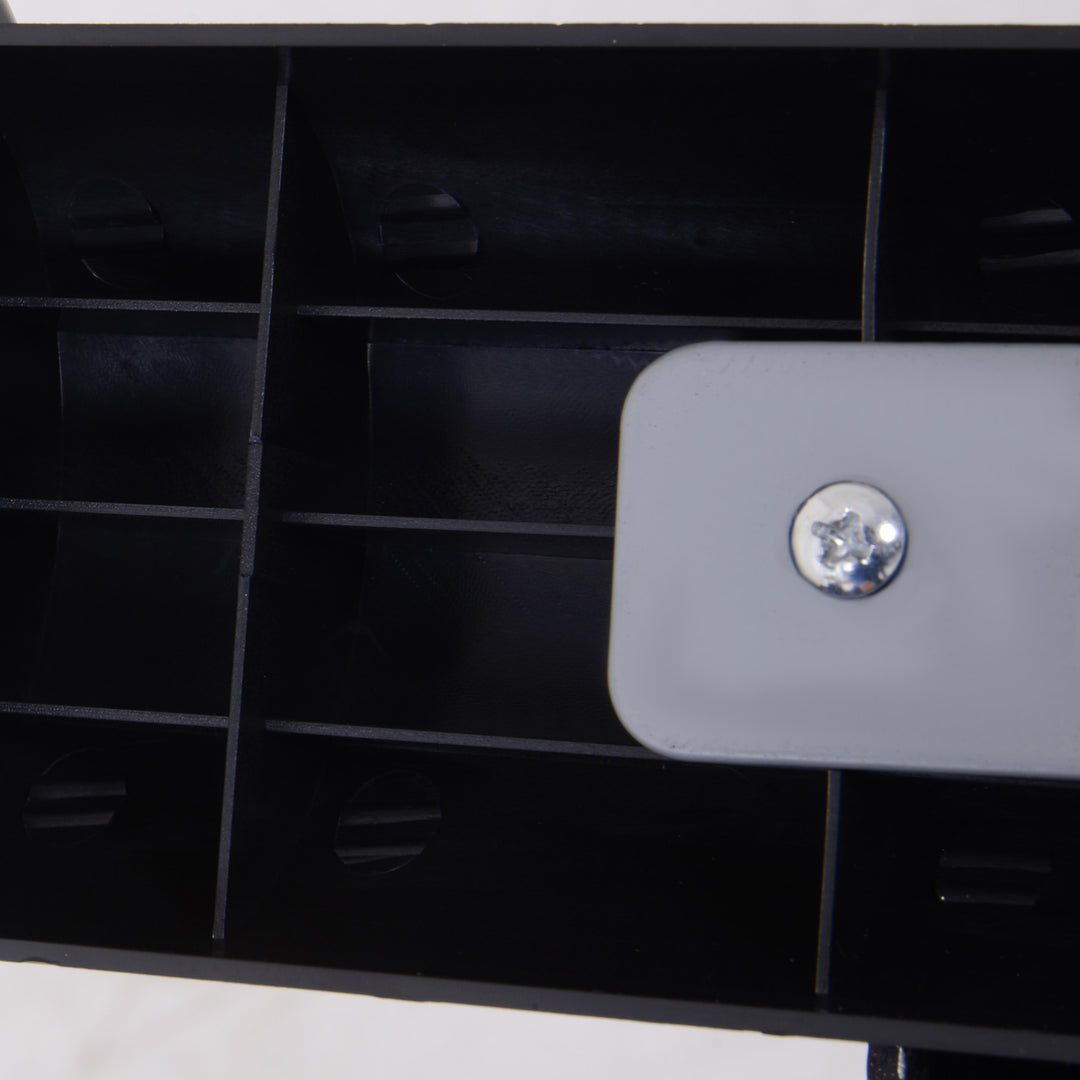 Mini motionscykel fitnesscykel pedaltræner med lcd-skærm justerbar modstand arm- og bentræner hjemmetræner fitnessudstyr til seniorer hjemmekontor 35 x 40 x 31 cm sølv