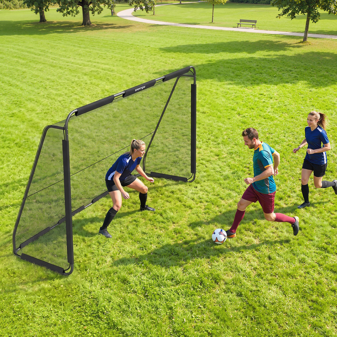 Fodboldmål til haven 300 x 200 cm Rivefast målnet Udendørsmål