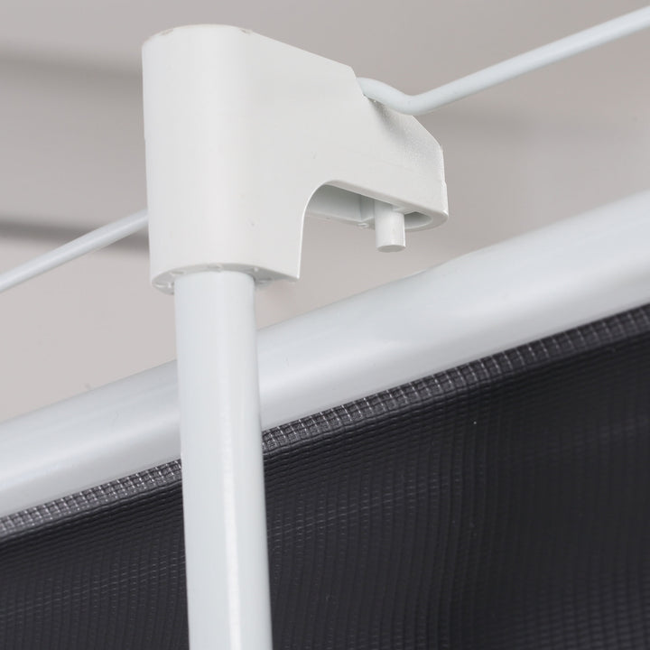 Projektionslærred i 4:3-format, biograflærred, præsentationsoverflade til hjemmet eller kontoret, hvid