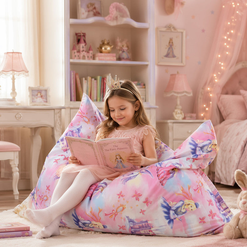 Large Floor Cushion XL for Kids - Premium Printed Fabric
