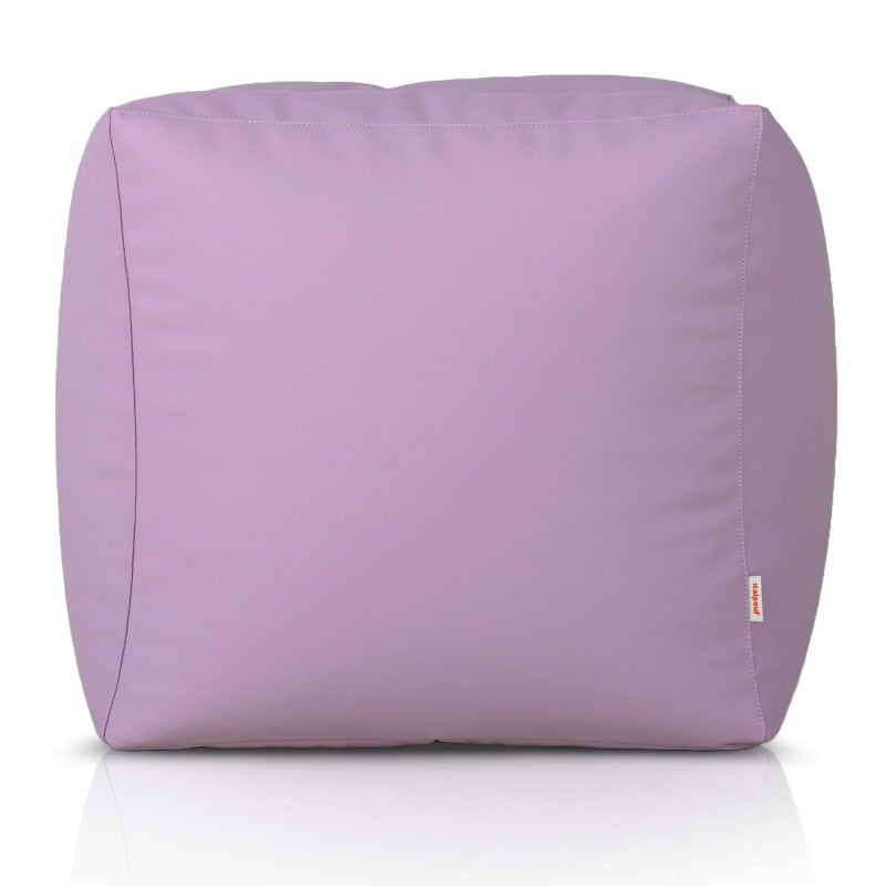 Square Cube Ottoman - Eco-leather