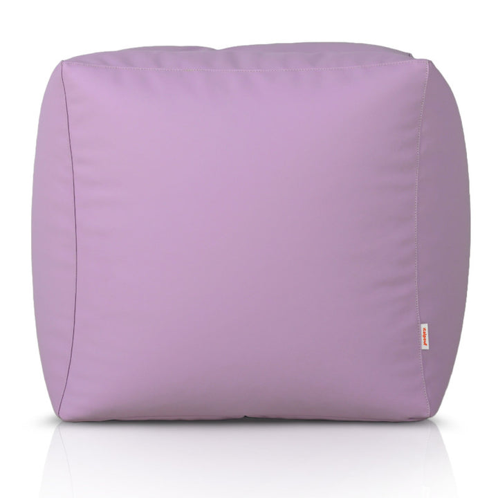Square Cube Ottoman - Eco-leather