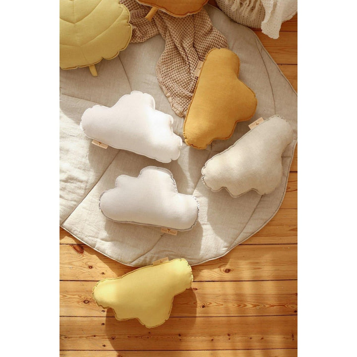 "Honey" linned sky pude