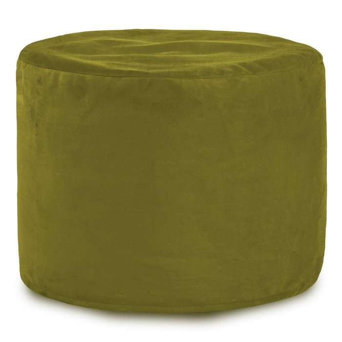 Round Cylinder Pouffe - Soft Velvet