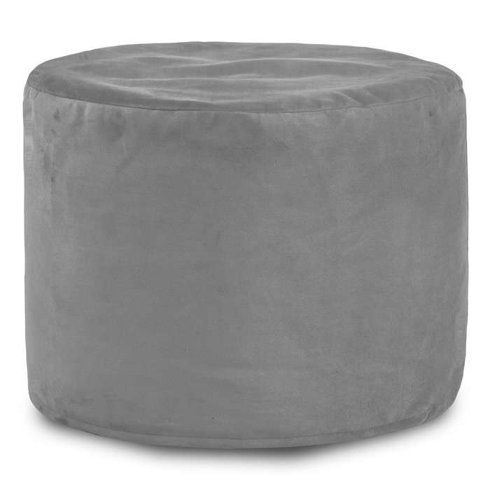 Round Cylinder Pouffe - Soft Velvet