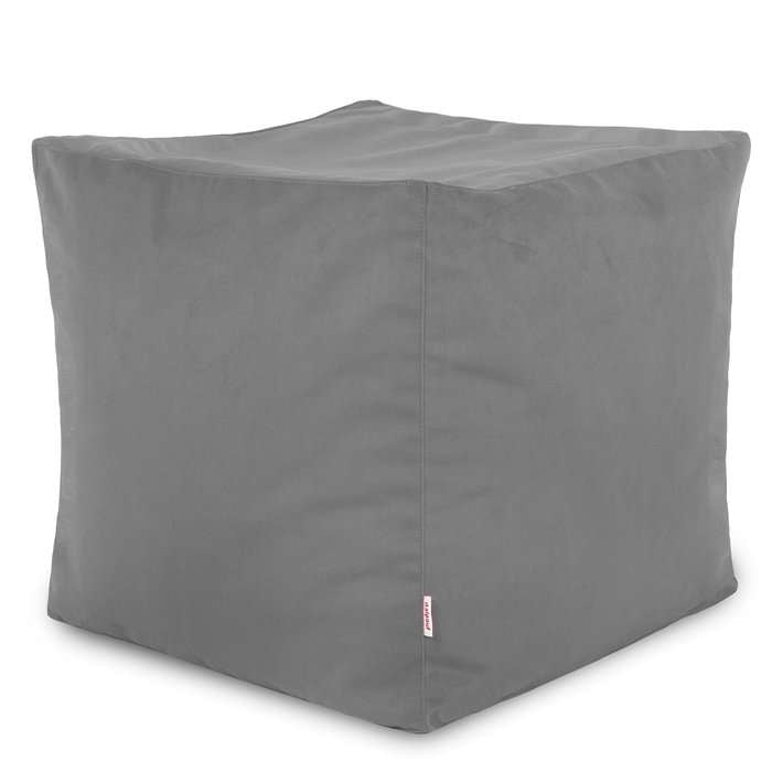 Square Cube Ottoman - Soft Velvet