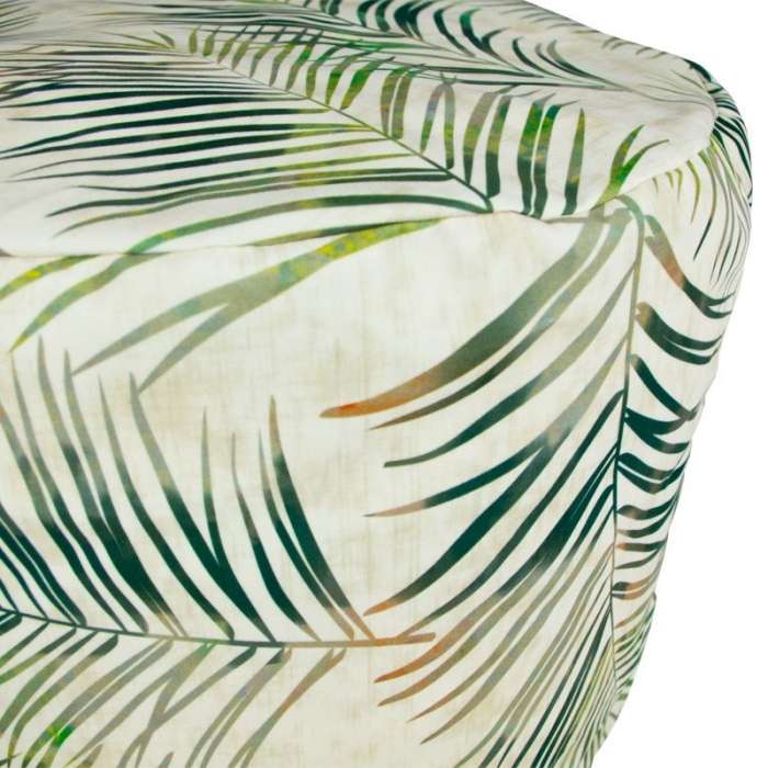 Round Cylinder Pouffe - Outdoor Pro Waterproof