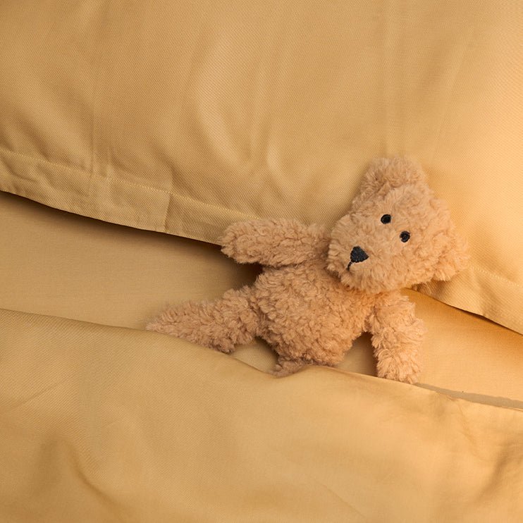 Børn - Tencel ™ Twill Pillowcase Ocher Yellow