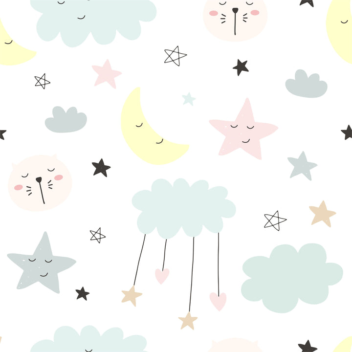 LUK børneseng 160x80 med skuffe - Stjerner