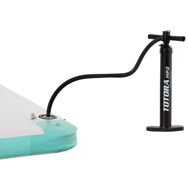 Luftmadras pool foldbar svømmeø oppustelig vandhængekøje skridsikker vandmadras poollegetøj til voksne svømmeø til pool sø 304 x 204 x 15 cm