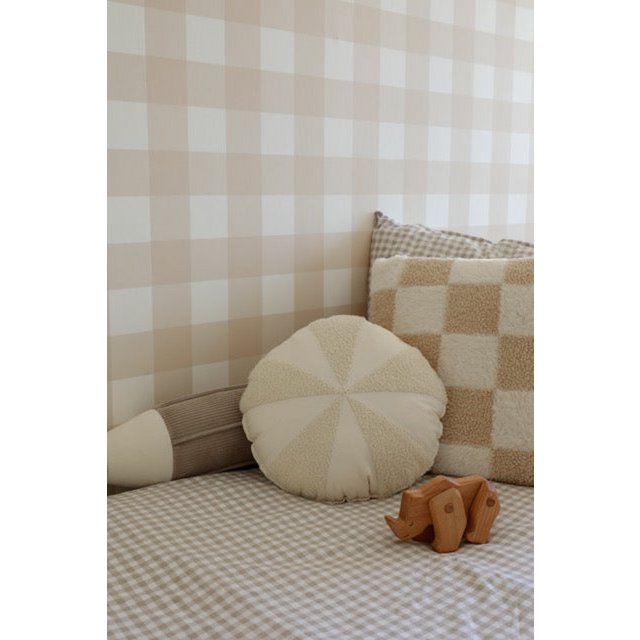 "White lamb" boucle, Patchwork Candy Pude i bomuld