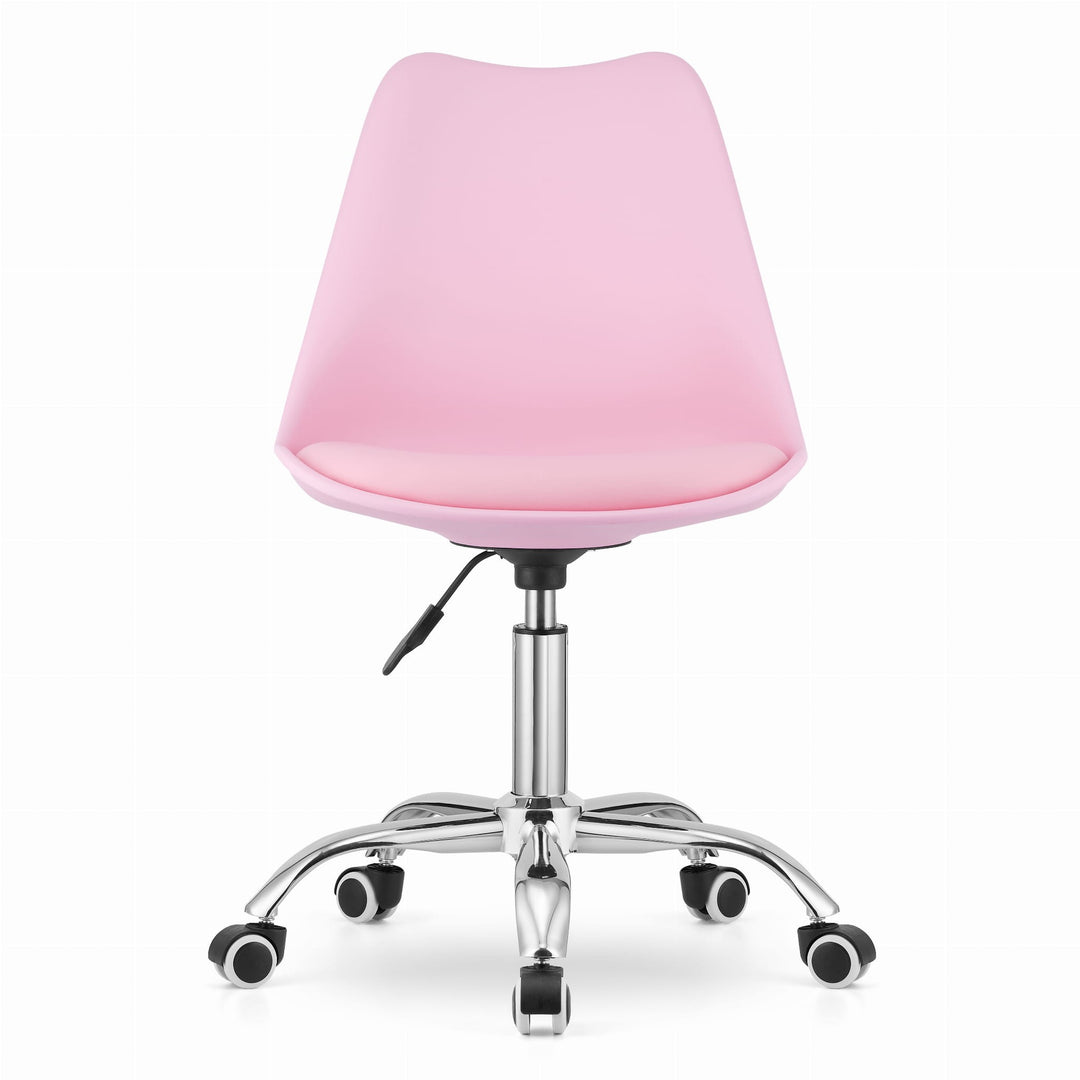 OSKAR ALBA kontorstol – ergonomisk komfort i moderne pink