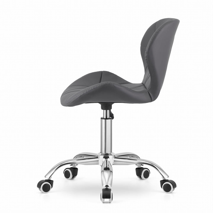 OSKAR AVOLA drejestol – ergonomisk komfort i stilren grå
