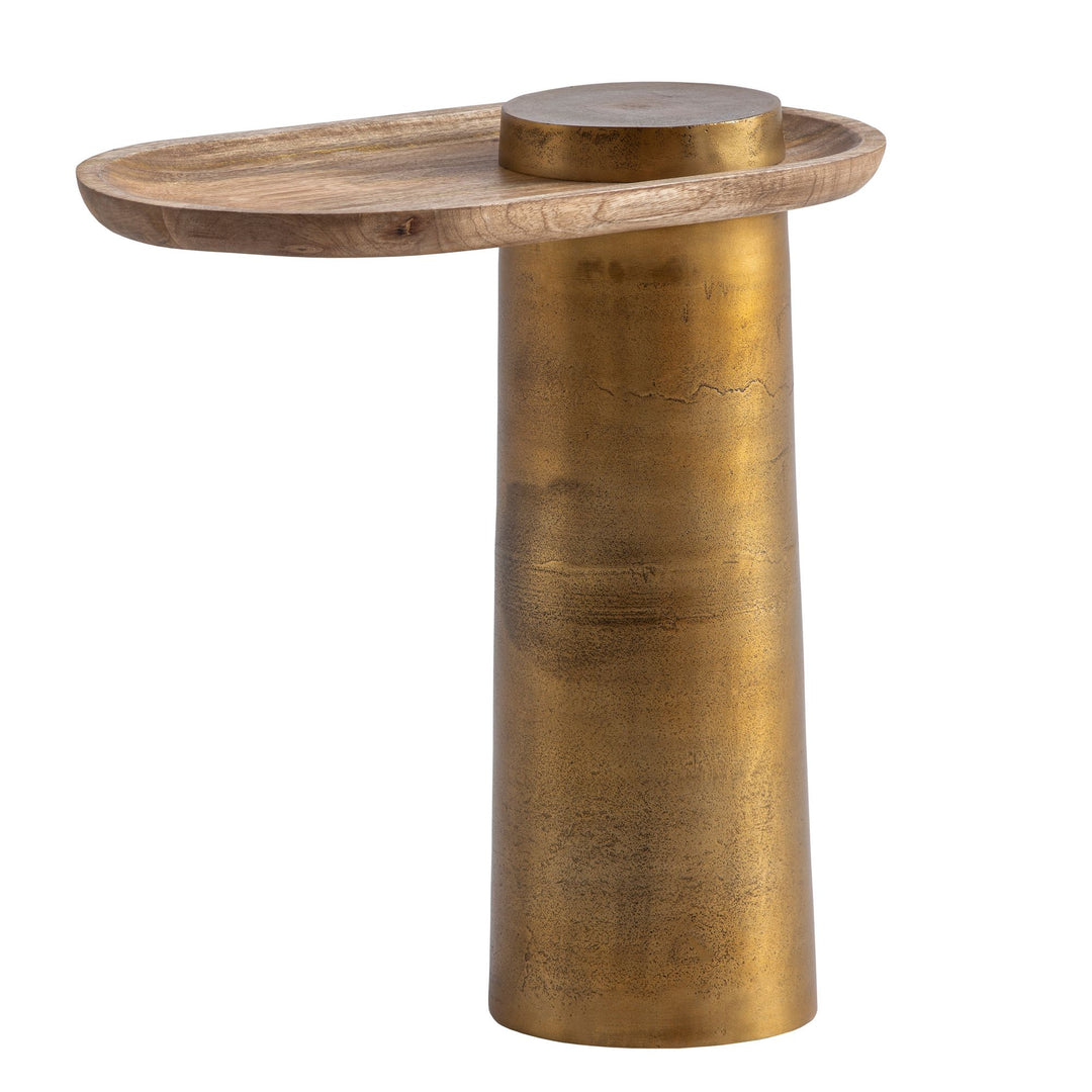 Sidebord Mango Massivt Træ Metal 50x30x52 cm